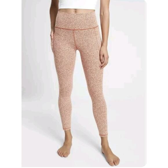 Athleta Pants - Athleta Size Small Salutation Stash II Textured Tights Leggings